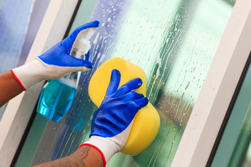 Protected payment processing on a cleaning service site